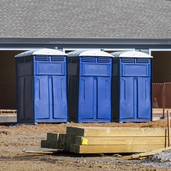 what is the expected delivery and pickup timeframe for the porta potties in Stickney IL